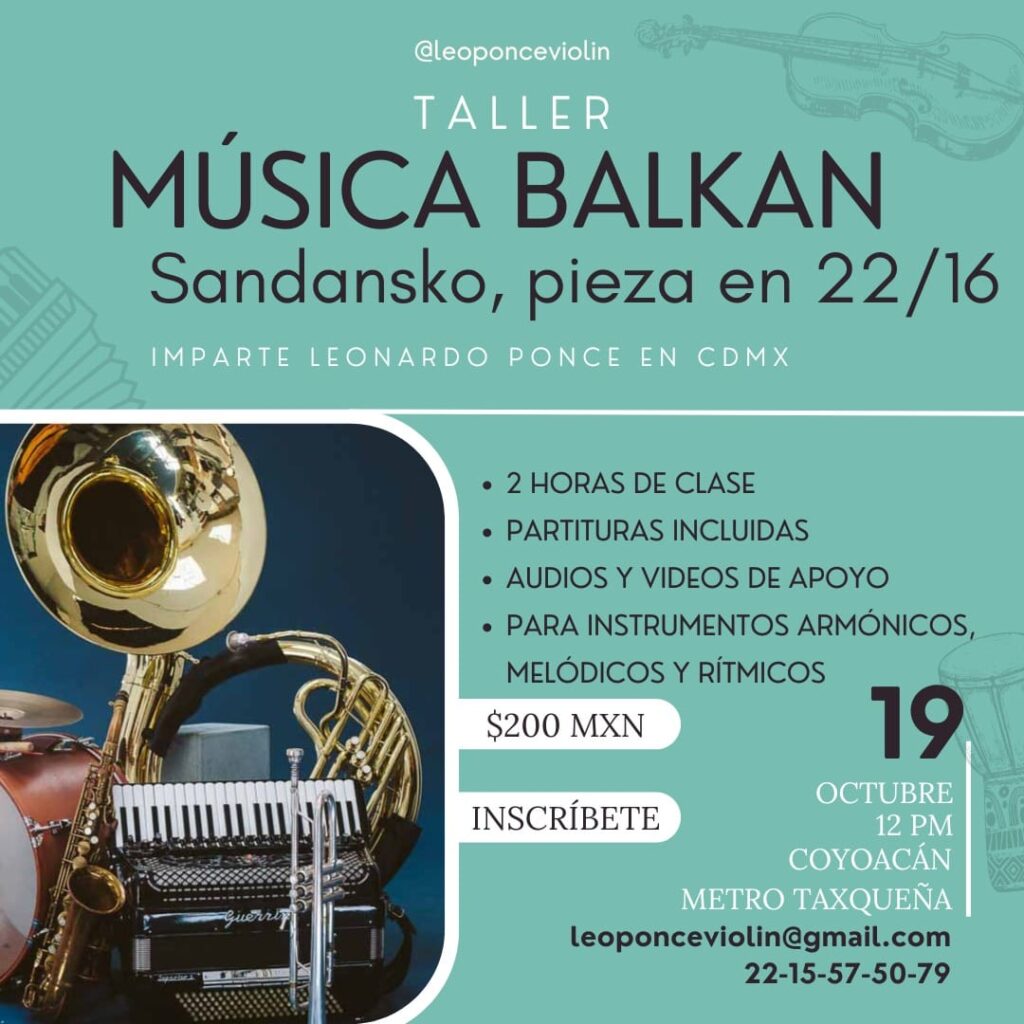 taller de música balkan en México