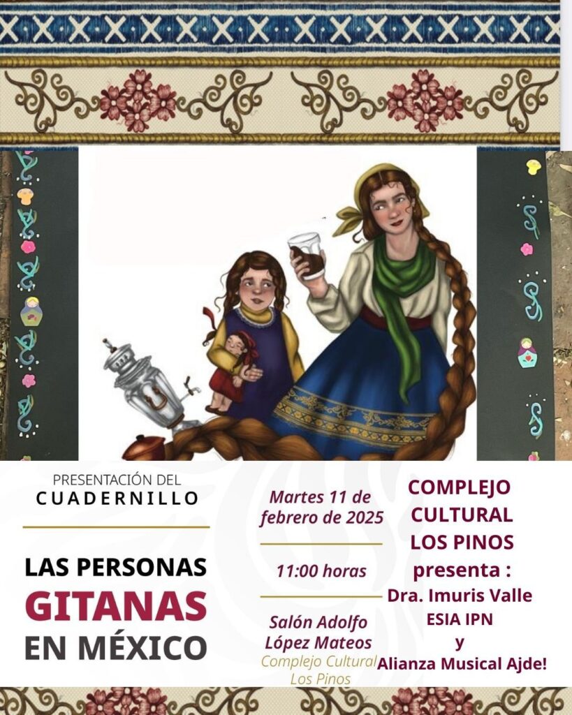Leonardo Ponce, las personas gitanas en México